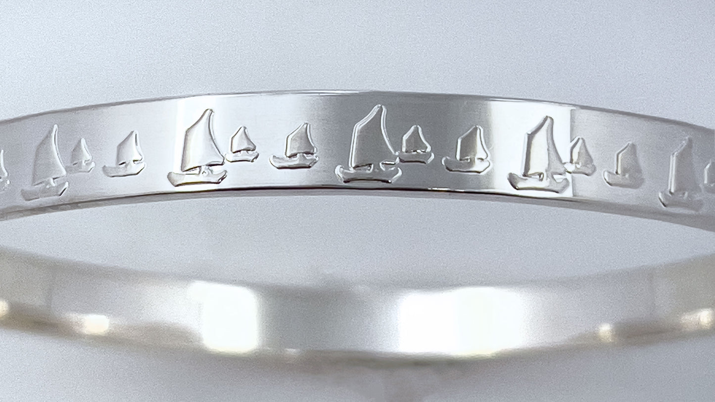 Regatta Silver Bangle