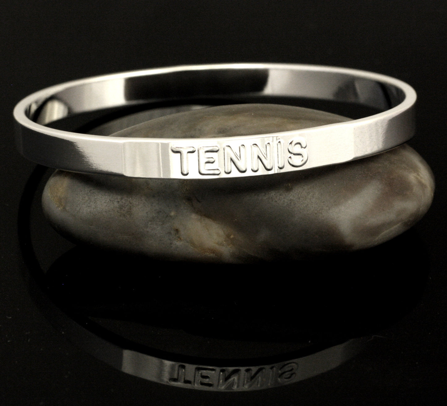 Tennis Silver Bangle