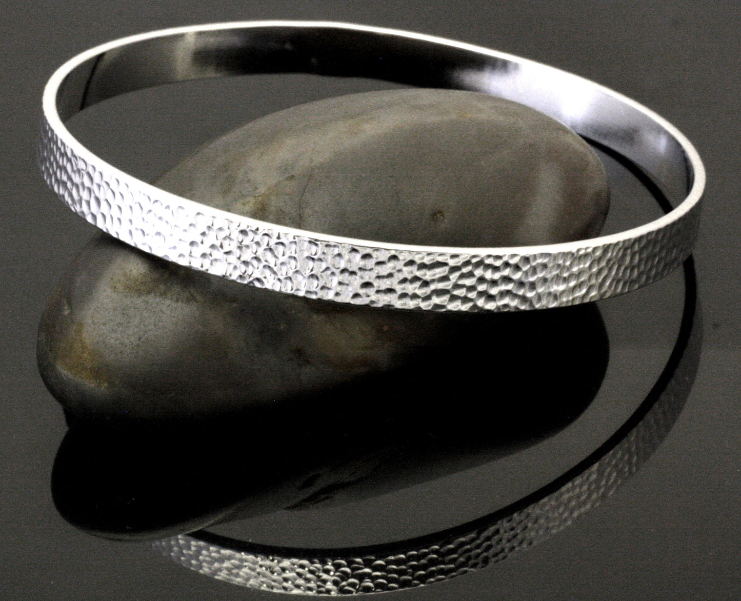 Tiny Hammered Bangle